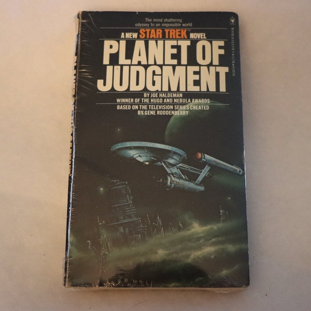 Planet of Judgment Novel by Joe Haldeman, Star Trek Paperback new in plastic